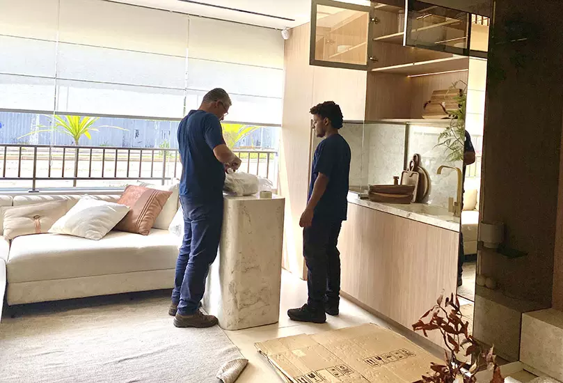 LOGÍSTICA PARA STANDS IMOBILIÁRIOS